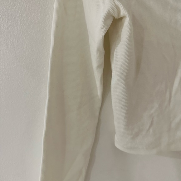 Zara collar polo oyster white - Picture 4 of 5